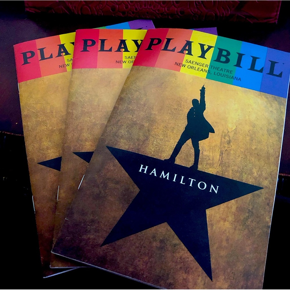 Authentic Hamilton Playbill- New Orleans 2022 Performance